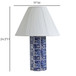 Stamp - Pleated Table Lamp - Blue