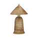 Coco - Coconut Fiber Pointed Table Lamp - Natural