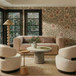 Austin - Boucle Swivel Chair - Cream