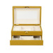 Knox - Vegan Leather Contract-Grade Jewelry Box - Mustard Yellow