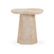 Zaya - Faux Marble Side Table - Rose