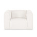 Tarra - Chenille Armchair - Cream