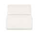 Tarra - Chenille Modular Armless Chair - Cream