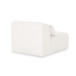 Tarra - Chenille Modular Armless Chair - Cream