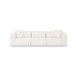 Tarra - Chenille Modular Sofa - Cream