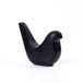 Marble Bird Statue - Black