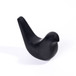 Marble Bird Statue - Black