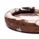 Marble Round Edged Catch-All - Breccia White Brown