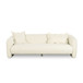 Lou - Performance Velvet Sofa - Cream
