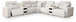 Modmax II - Reclining Sectional - Stone