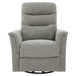 Manual Recliner Chair With 8 Point Massage And Swivel Function