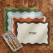 Organic Cotton / Linen Wavy Challah Cover