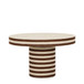 Lyra - Striped Cotton Jute Contract-Grade Table