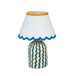 Blum - Scalloped Cotton Mache Table Lamp