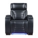 Ephron - Power Motion Recliner With Power Headrest & LED - Black
