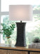 Golzar - Poly Table Lamp - Black