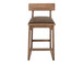 Balam - 30" Barstool (Set of 2) - Light Brown / Dark Brown