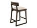 Balam - 30" Upholstered Barstool (Set of 2) - Dark Brown / Beige