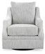 Gubbins - Swivel Accent Chair - Gray