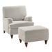 Candor - Chair And Ottoman Set - Beige
