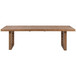 Shaker Lakes - Double Pedestal Table Set - Harvest Brown
