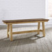 Lindsey Farm - Backless Bench (RTA) - Natural & Brown