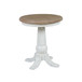 Turnberry Park - Round End Table - Washed White