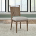 Hickory Grove - Panel Back Side Chair (RTA) - Heirloom Brown