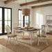 Carolina Crossing - Dining Room Leg Table Set