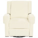Manual Recliner Chair With Swivel Rocker Function, Dual Recline Angles