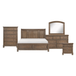 Bedroom Set Bethel Collection Brown