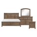 Bedroom Set Bethel Collection Brown