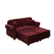 Upholstered Sofa Set With Nailhead Trim And Rolled Armrests, Includes Pillows