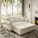 Upholstered Sofa Set With Nailhead Trim And Rolled Armrests, Includes Pillows