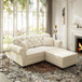 Upholstered Sofa Set With Nailhead Trim And Rolled Armrests, Includes Pillows