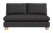 Minze - Loveseat - Black