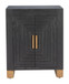 Trazo - Side Table - Black