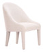 Domo - Dining Chair - White / Ivory