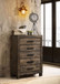 Woodmont - 5-Drawer Bedroom Chest - Rustic Golden Brown