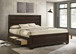 Kauffman - Wood Storage Panel Bed