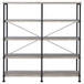 Analiese - 4-Shelf Double Bookshelf