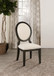 Twyla - Oval Back Dining Side Chair (Set of 2) - Dark Cocoa