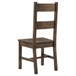Coleman - Dining Side Chair (Set of 2) - Rustic Golden Brown