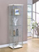 Bellatrix - 4-Shelf Clear Glass Curio Cabinet