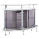 Gideon - Curved Glass Top Home Cabinet