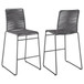 Jerome - Woven Rope Metal Chair (Set of 2)
