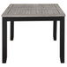 Elodie - Rectangular Extension Leaf Dining Table - Black