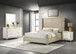 Lucia - Bedroom Set With Upholstered Wingback Panel Bed