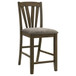 Canfield - Counter Height Dining Side Chair (Set of 2) - Brown