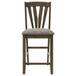 Canfield - Counter Height Dining Side Chair (Set of 2) - Brown